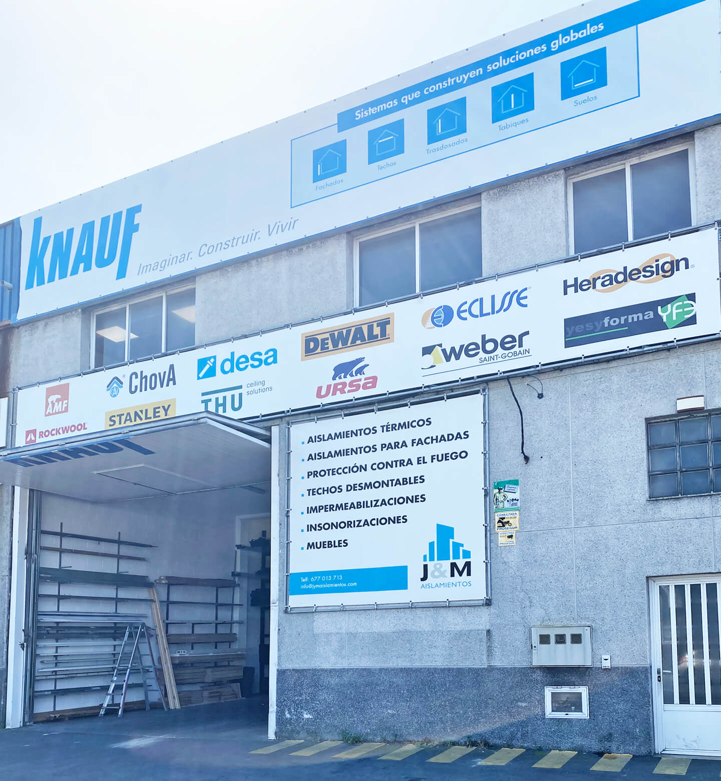 J&M Aislamientos - Distribuidor oficial de Knauf
